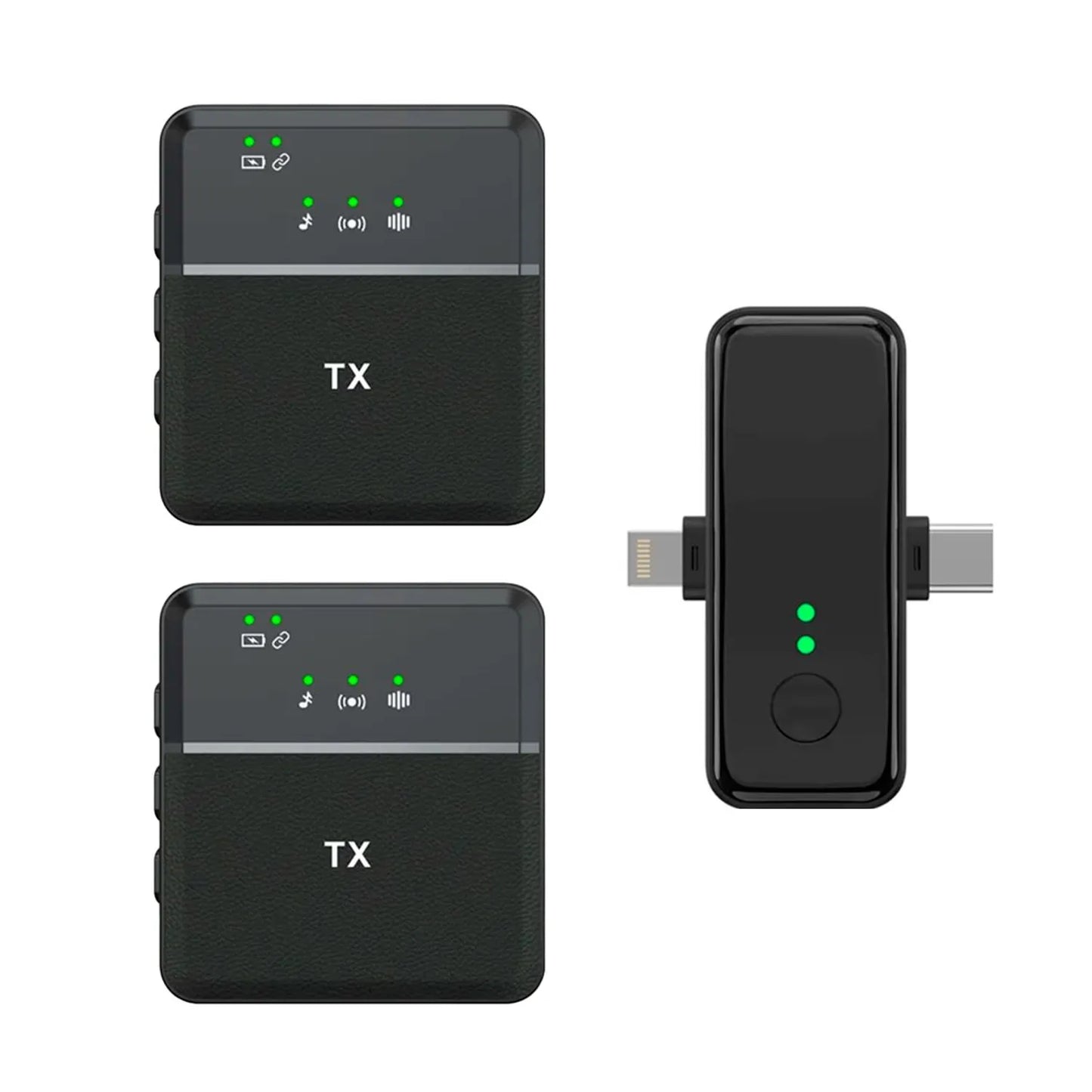 MICRÓFONO SOLAPERO INALÁMBRICO PROFESIONAL DUAL SX39