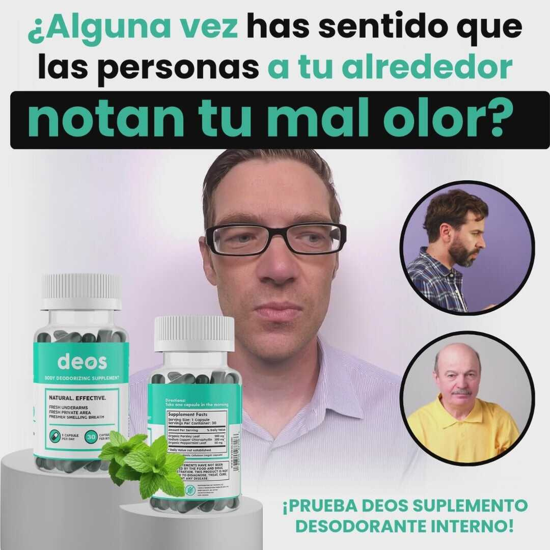 DEOS – Desodorante Interno en Cápsulas